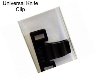 Universal Knife Clip