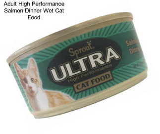 Adult High Performance Salmon Dinner Wet Cat Food