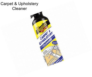 Carpet & Upholstery Cleaner