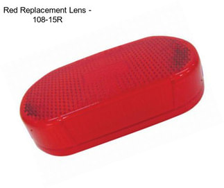 Red Replacement Lens - 108-15R