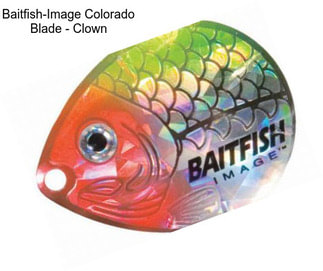 Baitfish-Image Colorado Blade - Clown