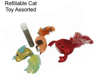 Refillable Cat Toy Assorted