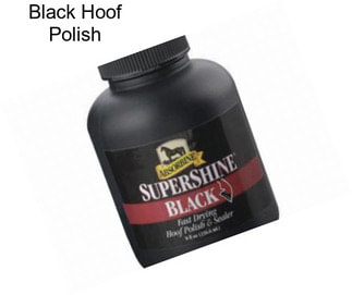 Black Hoof Polish