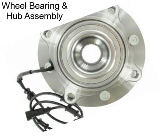 Wheel Bearing & Hub Assembly