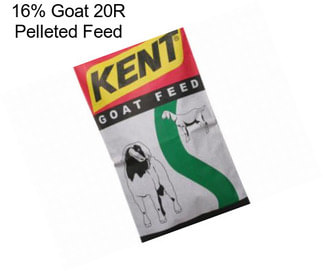 16% Goat 20R Pelleted Feed