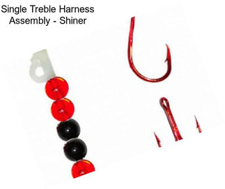 Single Treble Harness Assembly - Shiner