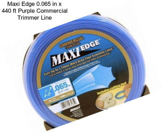 Maxi Edge 0.065 in x 440 ft Purple Commercial Trimmer Line