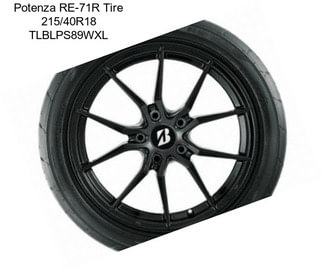 Potenza RE-71R Tire 215/40R18 TLBLPS89WXL
