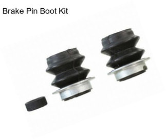 Brake Pin Boot Kit