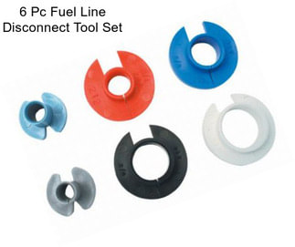 6 Pc Fuel Line Disconnect Tool Set