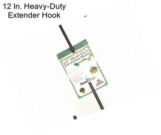 12 In. Heavy-Duty Extender Hook