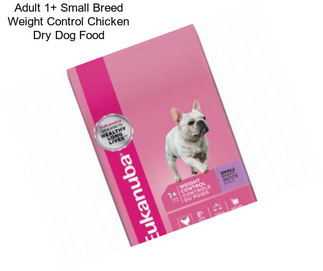 Adult 1+ Small Breed Weight Control Chicken Dry Dog Food