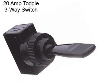 20 Amp Toggle 3-Way Switch