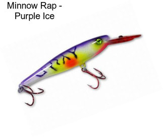 Minnow Rap - Purple Ice