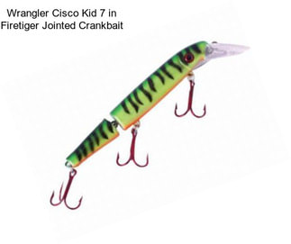 Wrangler Cisco Kid 7 in Firetiger Jointed Crankbait