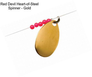 Red Devil Heart-of-Steel Spinner - Gold