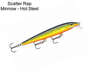 Scatter Rap Minnow - Hot Steel