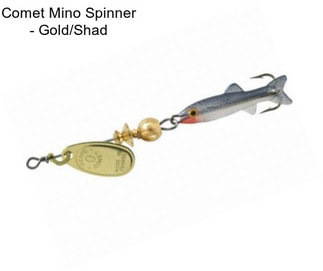 Comet Mino Spinner - Gold/Shad