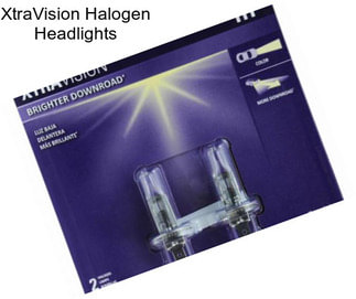 XtraVision Halogen Headlights