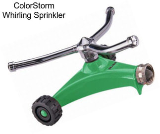 ColorStorm Whirling Sprinkler