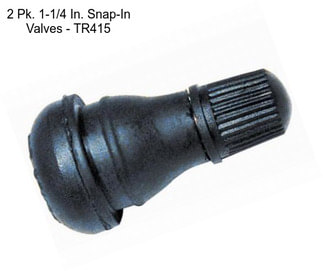 2 Pk. 1-1/4 In. Snap-In Valves - TR415