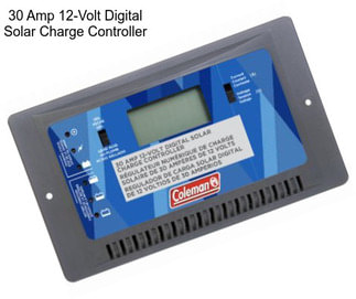 30 Amp 12-Volt Digital Solar Charge Controller