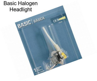 Basic Halogen Headlight