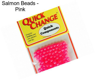 Salmon Beads - Pink
