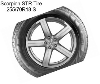 Scorpion STR Tire 255/70R18 S