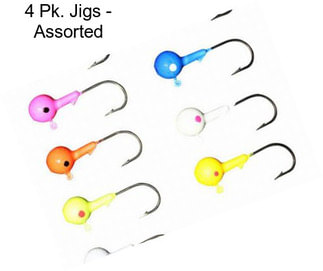 4 Pk. Jigs - Assorted