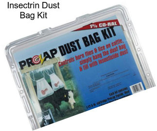 Insectrin Dust Bag Kit