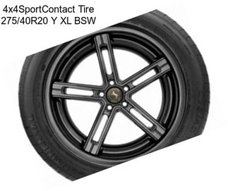 4x4SportContact Tire 275/40R20 Y XL BSW