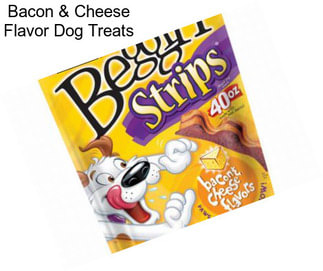 Bacon & Cheese Flavor Dog Treats