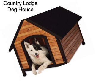 Country Lodge Dog House