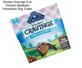 Kitchen Cravings 6 oz Chicken Meatballs Homestyle Dog Treats