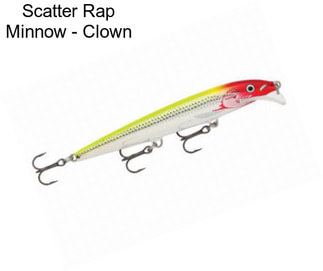 Scatter Rap Minnow - Clown