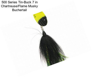 500 Series Tin-Buck 7 in Chartreuse/Flame Musky Buchertail