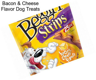 Bacon & Cheese Flavor Dog Treats