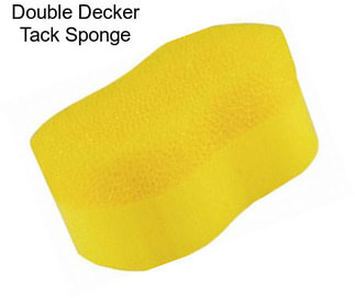 Double Decker Tack Sponge
