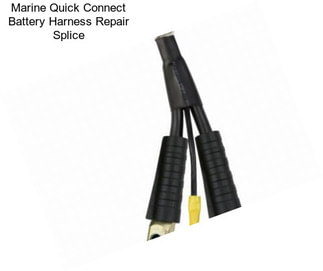 Marine Quick Connect Battery Harness Repair Splice