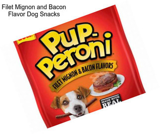Filet Mignon and Bacon Flavor Dog Snacks
