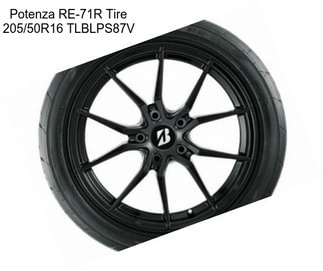 Potenza RE-71R Tire 205/50R16 TLBLPS87V