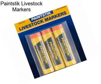 Paintstik Livestock Markers