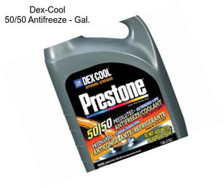 Dex-Cool 50/50 Antifreeze - Gal.