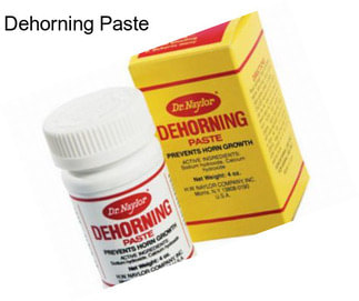 Dehorning Paste