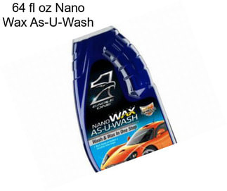 64 fl oz Nano Wax As-U-Wash