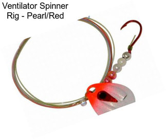 Ventilator Spinner Rig - Pearl/Red