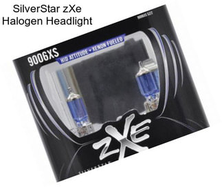 SilverStar zXe Halogen Headlight