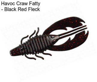 Havoc Craw Fatty - Black Red Fleck