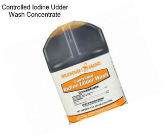 Controlled Iodine Udder Wash Concentrate